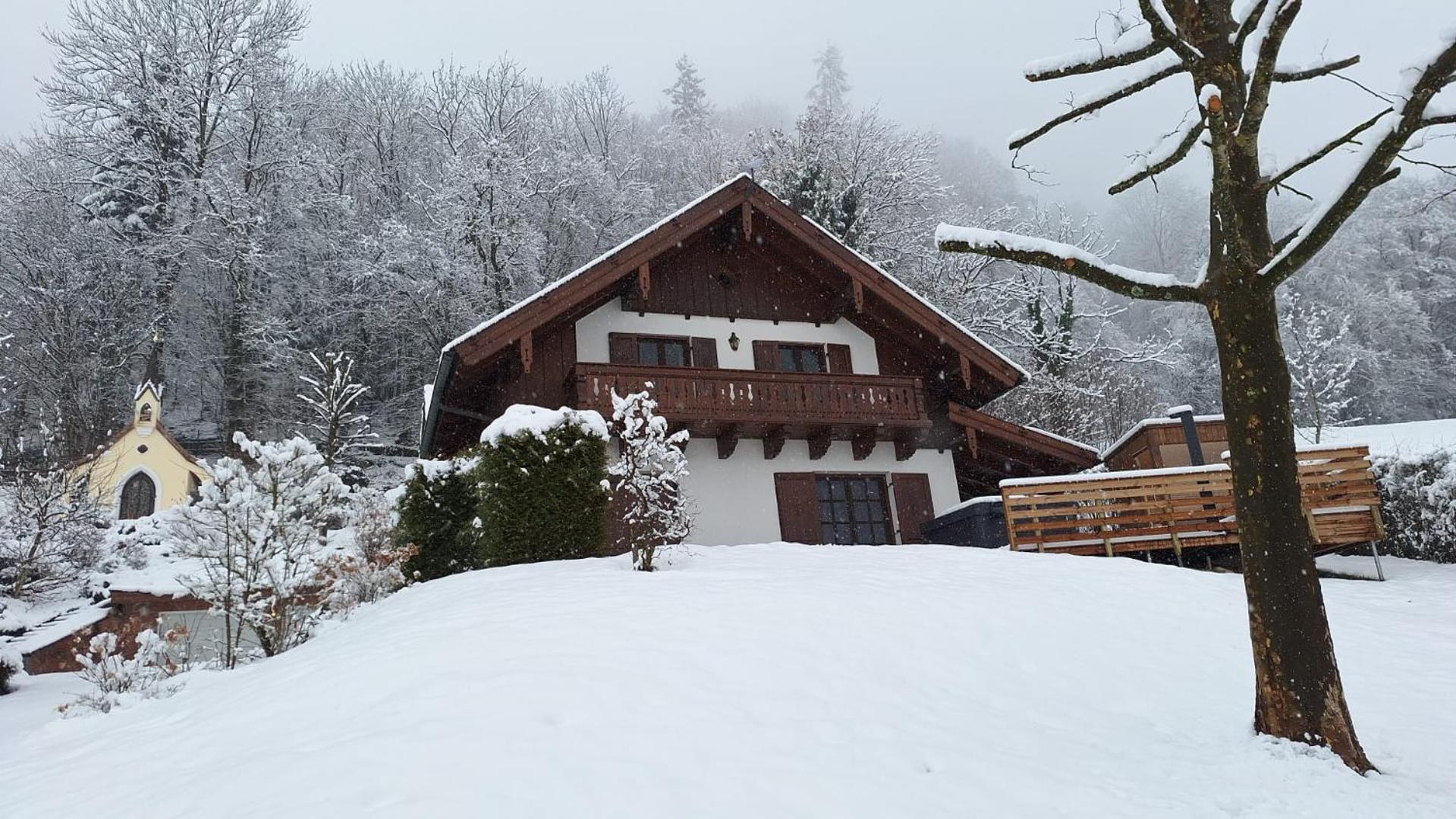 Luxus Alpenparadies Nahe Salzburg Sauna & Whirlpool Adnet Exterior foto
